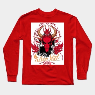 Pronoun Rebellion: Satan's Respect for Personal Identity Long Sleeve T-Shirt